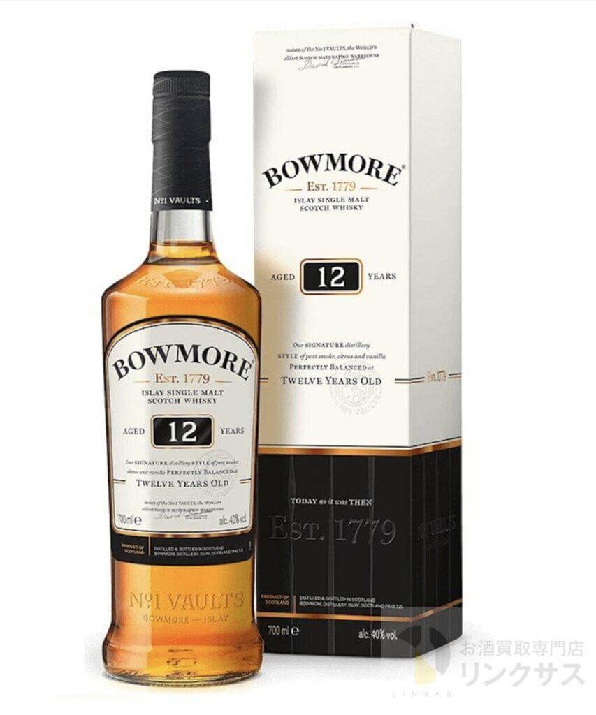 ボウモア12年買取