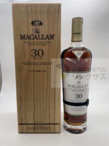 マッカラン30年シェリーオーク 白 (完備)