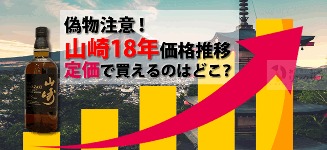 偽物注意！山崎18年価格推移。定価で買えるのはビックカメラ・抽選販売 