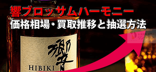 響ブロッサムハーモニー2021～2023価格相場・買取推移と抽選方法 ｜お酒買取専門店LINXAS（リンクサス）