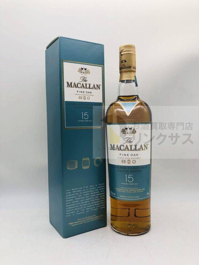 マッカラン15年ファインオーク(2025年1月25日買取)