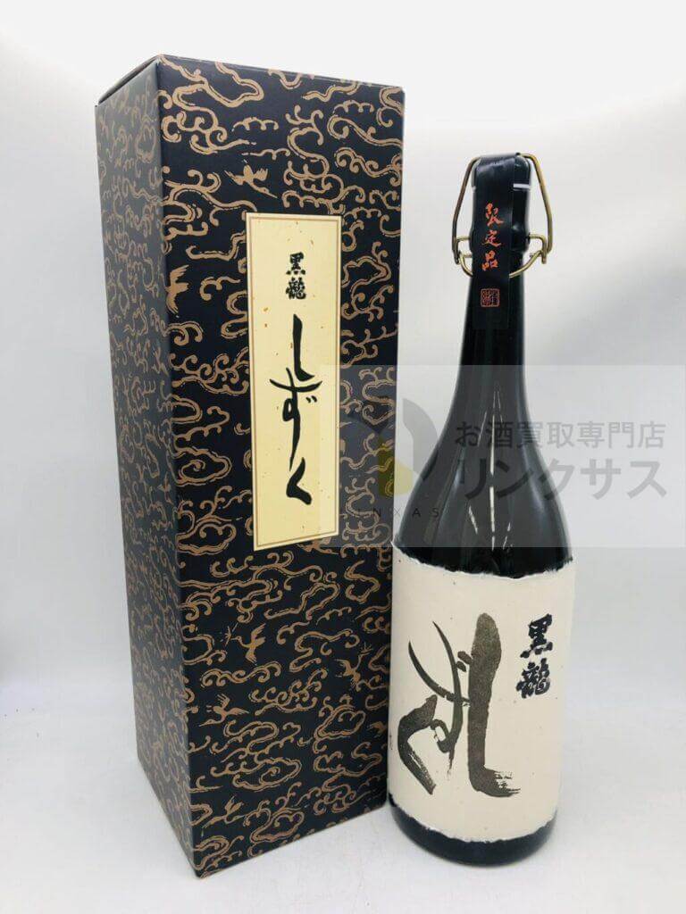 黒龍しずく720ml