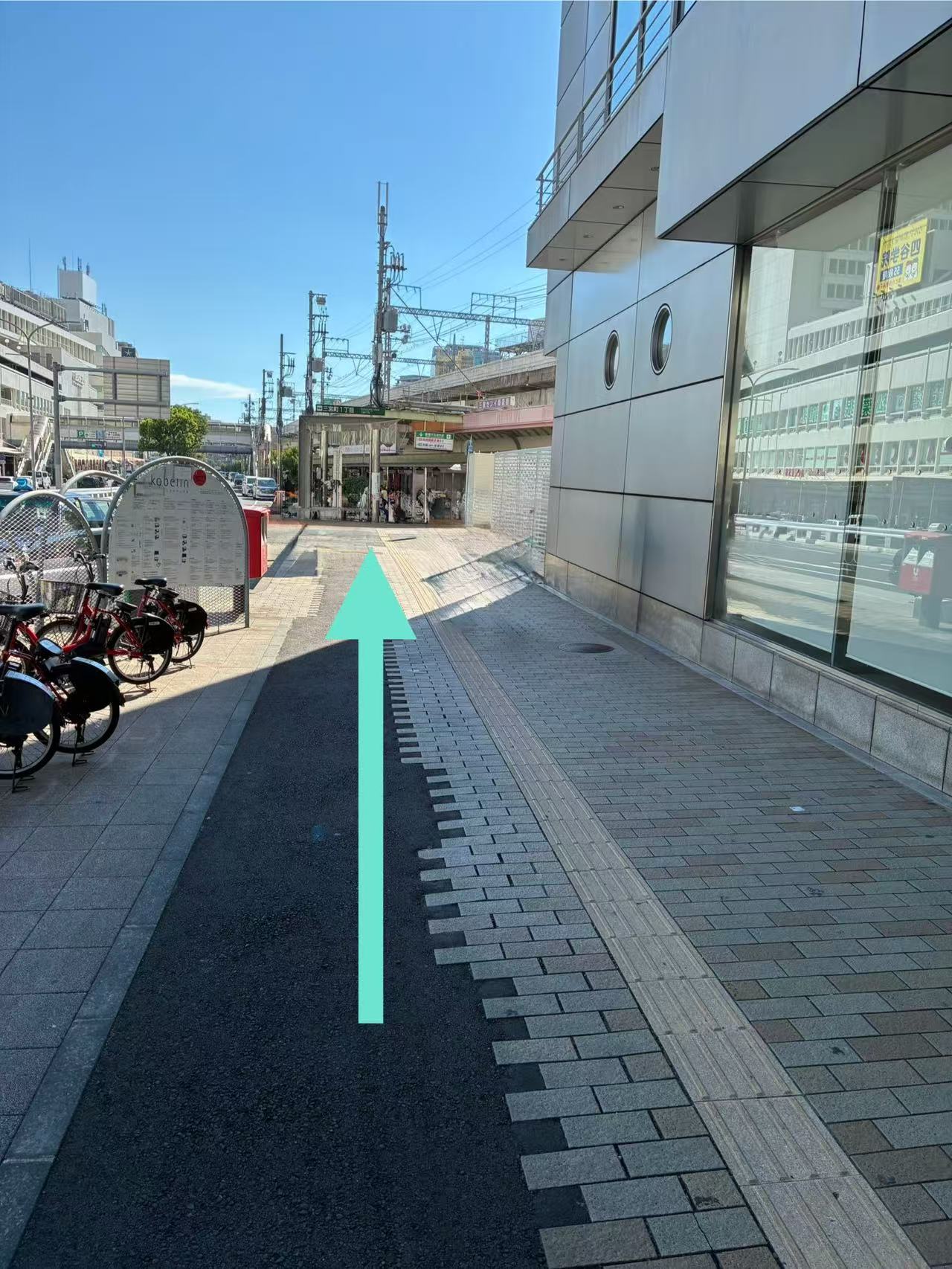 駅から店舗までのアクセス