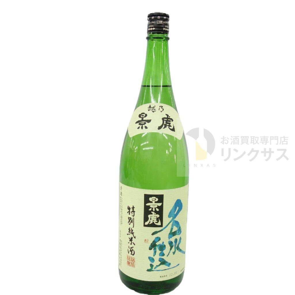 越乃景虎 名水仕込 特別純米酒 1800ml