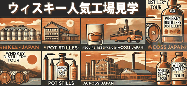 ウィスキー工場見学ツアー予約必須！関東関西全国で人気蒸留所一覧