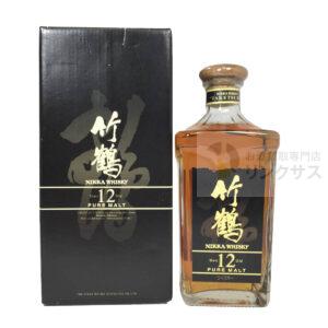 竹鶴 12年 ピュアモルト 660ml 角瓶