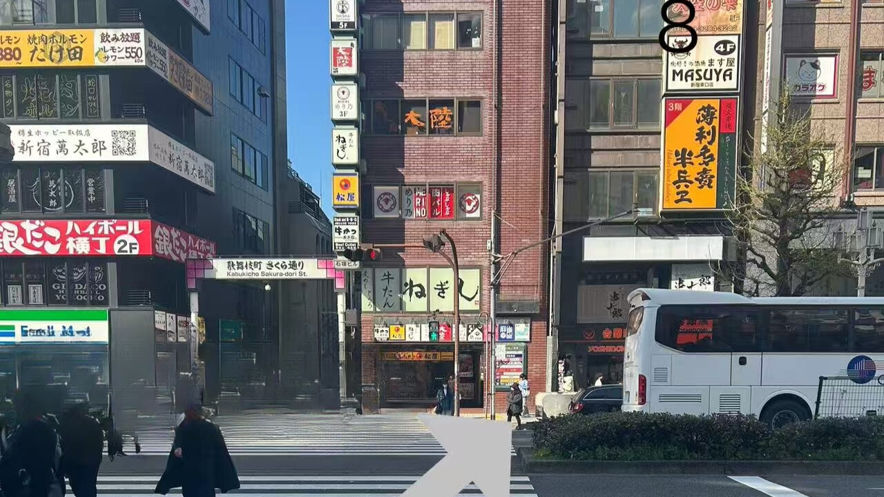 駅から店舗までのアクセス