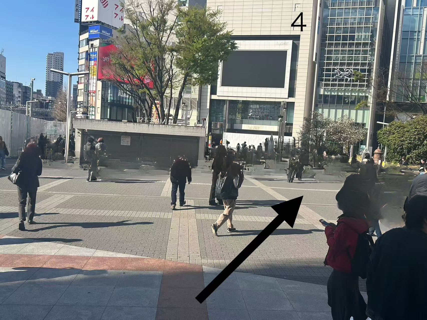 駅から店舗までのアクセス