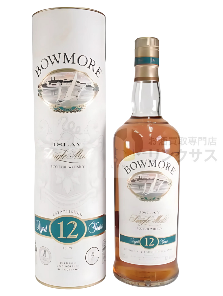 ボウモア 12年 カモメラベル箱付き