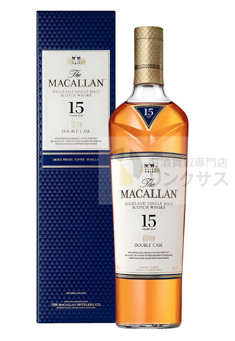 マッカラン15年ダブルカスク箱付