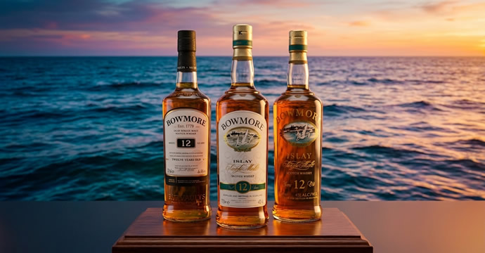 ボウモア12年買取