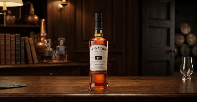 ボウモア15年買取