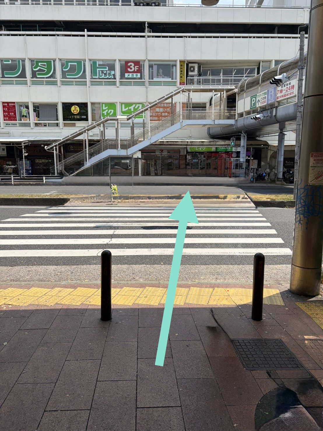 駅から店舗までのアクセス