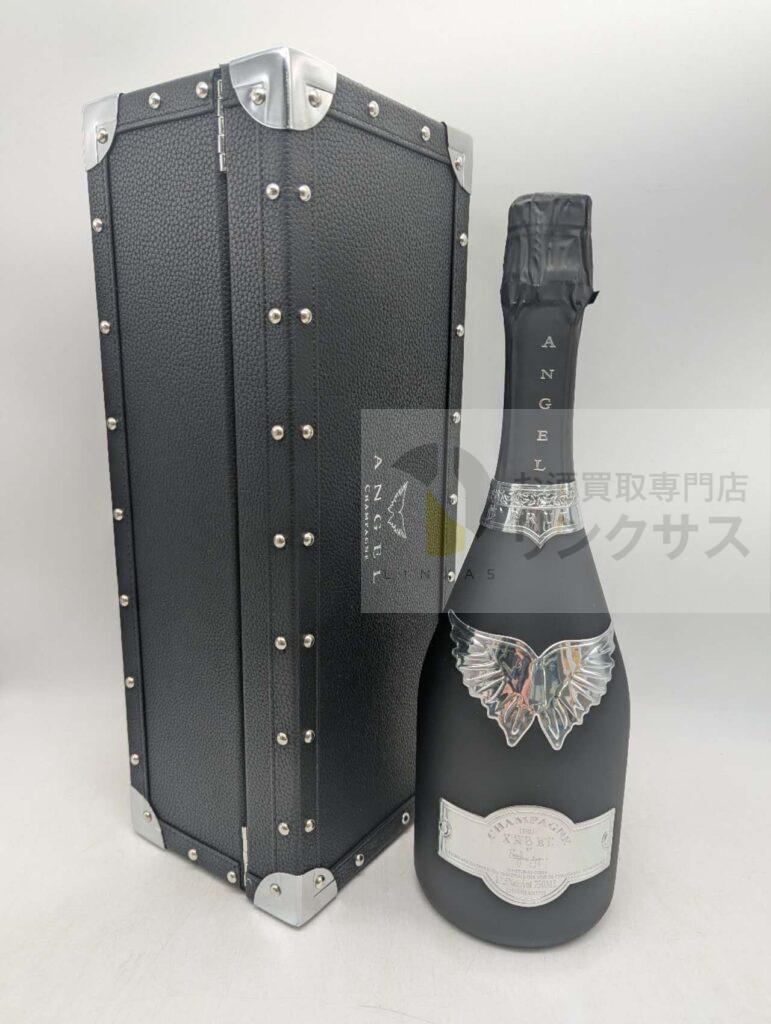 ANGEL CHAMPAGNE NV Brut Black ボトル アタッシュケース付きセット（2026年6月30日）