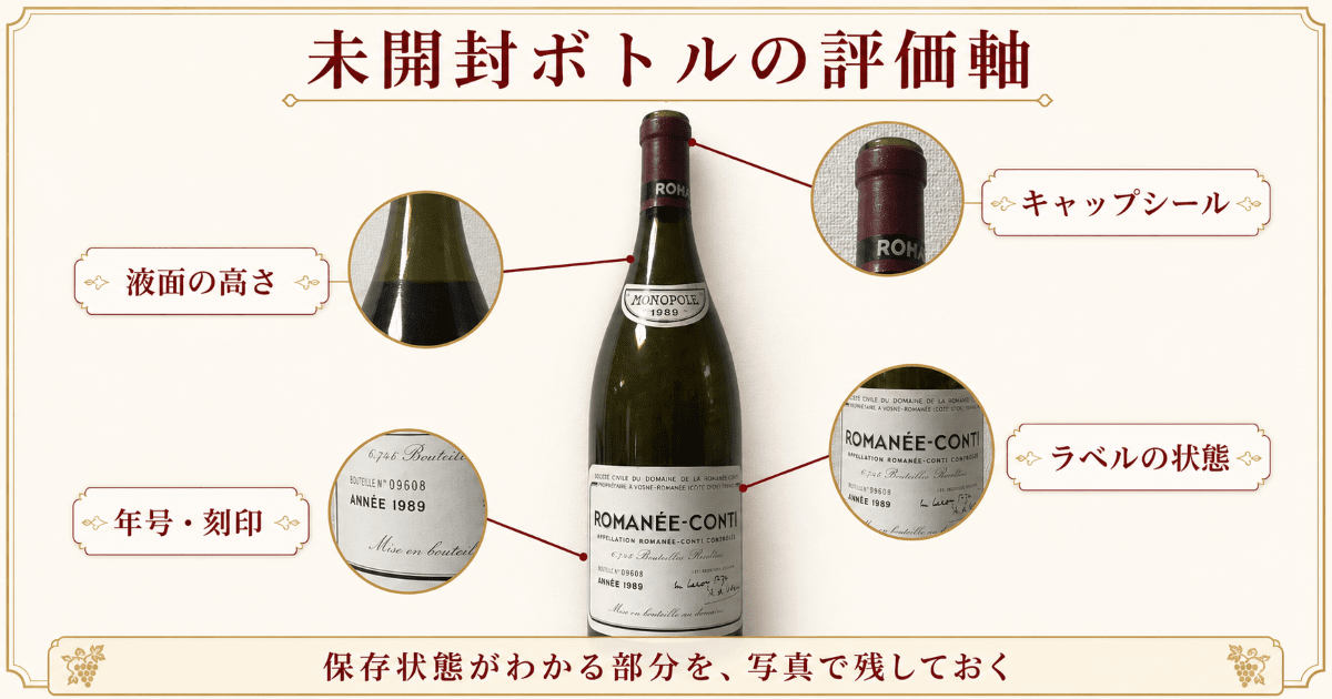ロマネコンティの空き瓶は売れる｜DRC買取で見られる状態と査定の条件
