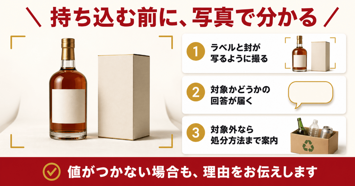 お酒の買取査定ならリンクサス