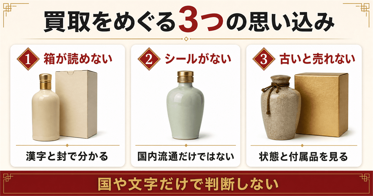 中国のお酒は売れないという誤解