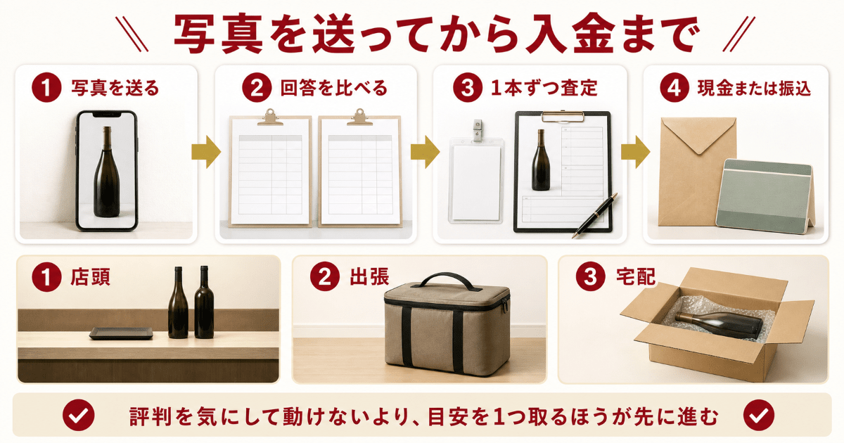 申込みから入金までの流れと3つの方式