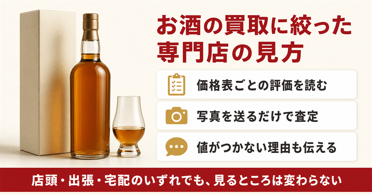 ジャパニーズウイスキーの買取査定ならリンクサス