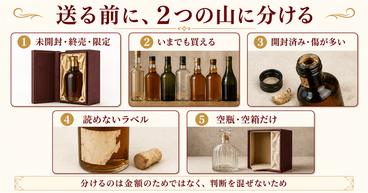 値がつく側かを分ける早見表