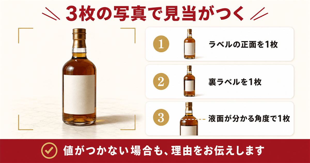 古酒の買取査定ならリンクサス