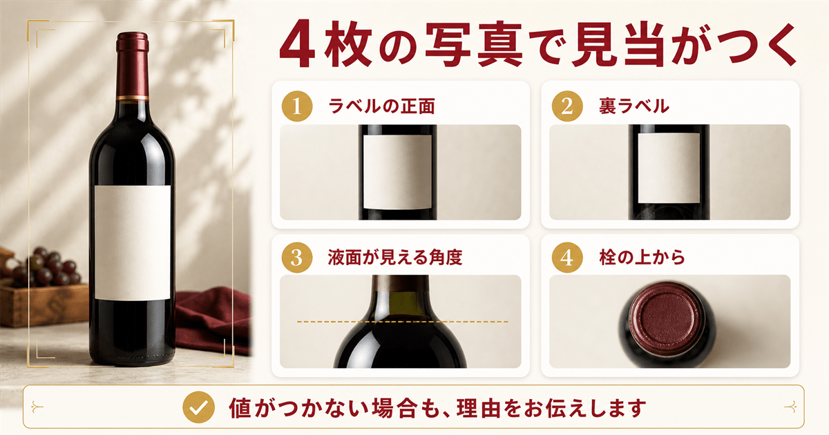 古いワインの買取査定ならリンクサス