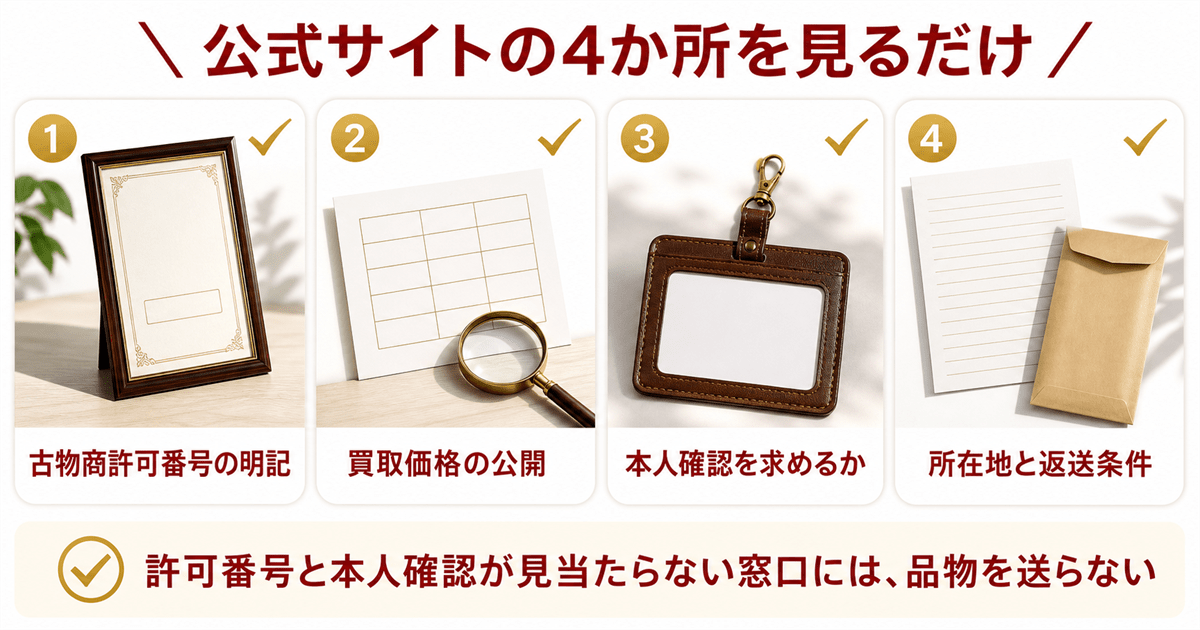 怪しいのかを3分で確かめる4項目