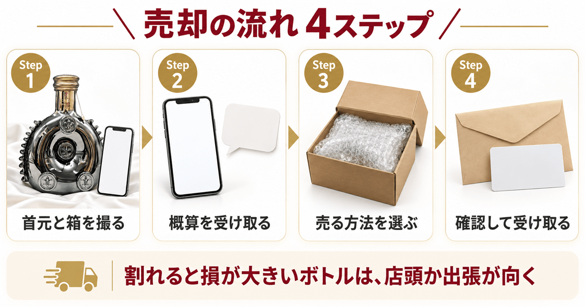 ブラックパールを写真で相談してから売るまでの流れ