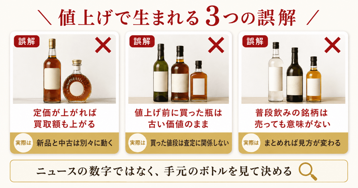 ニッカの値上げをめぐる3つの誤解