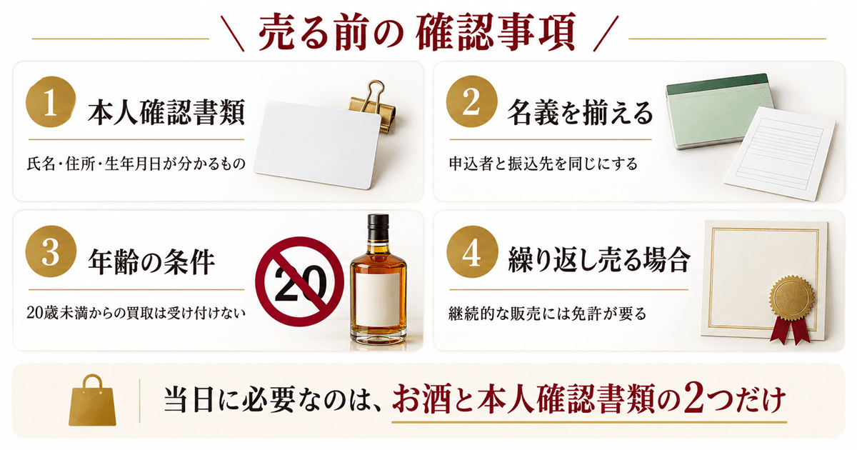 竹鶴を売る前に確認したいルールと売却の流れ