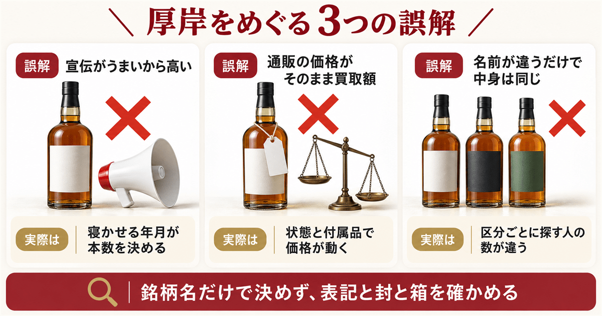 厚岸をめぐって広まりやすい3つの誤解