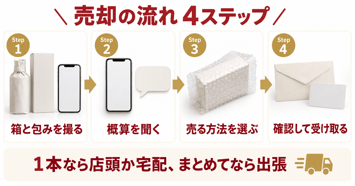百年の孤独を写真で相談してから売るまでの流れ