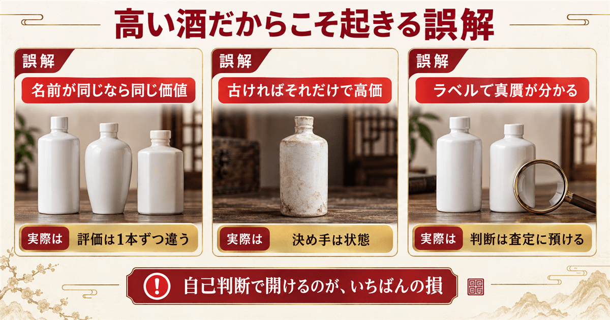 貴州茅台酒の値打ちをめぐる3つの誤解
