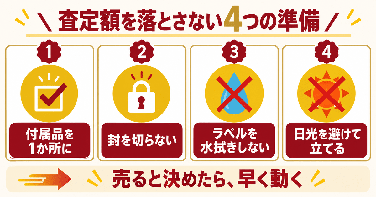 響100周年の査定額を落とさない4つの準備